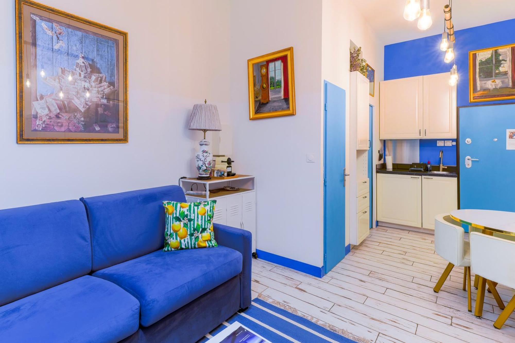 Studio Travel 24M2, 120M Vieux-Port ,Clim , Wifi ,Acces Autonome Avec Code Marseille Bagian luar foto